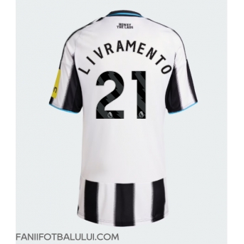 Newcastle United Tino Livramento #21 Tricou Fotbal Replică 2025-26 Femei Acasa